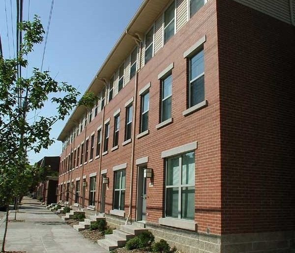 Sarah Street Townhouses exterior